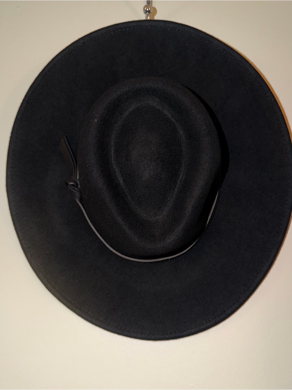 Classic Black Felt Fedora Hat